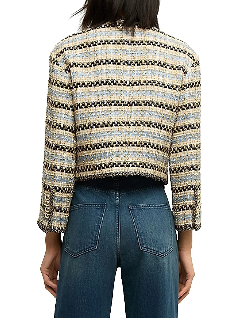 Sumira Woven Stripe Jacket
