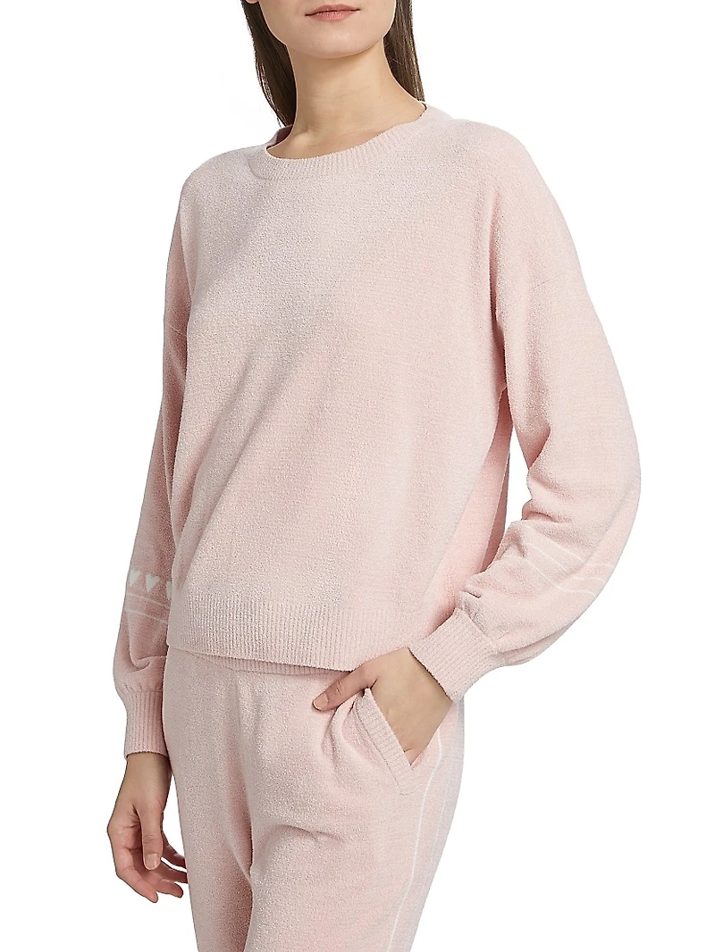 Heartbeat Striped Intarsia Sweater