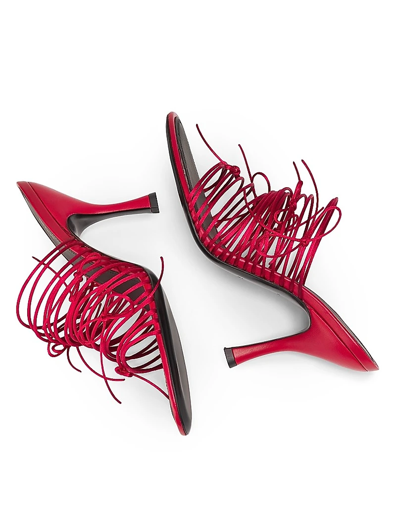 Auriga 85MM Satin Mules