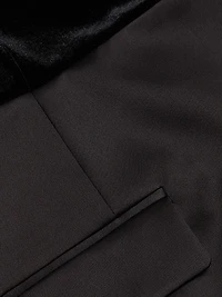 Ellie Velvet Combo Minidress