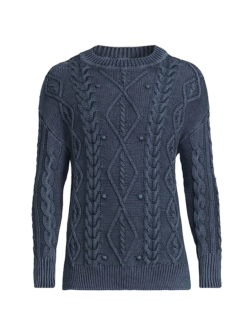 COLLECTION Cable-Knit Beach Sweater