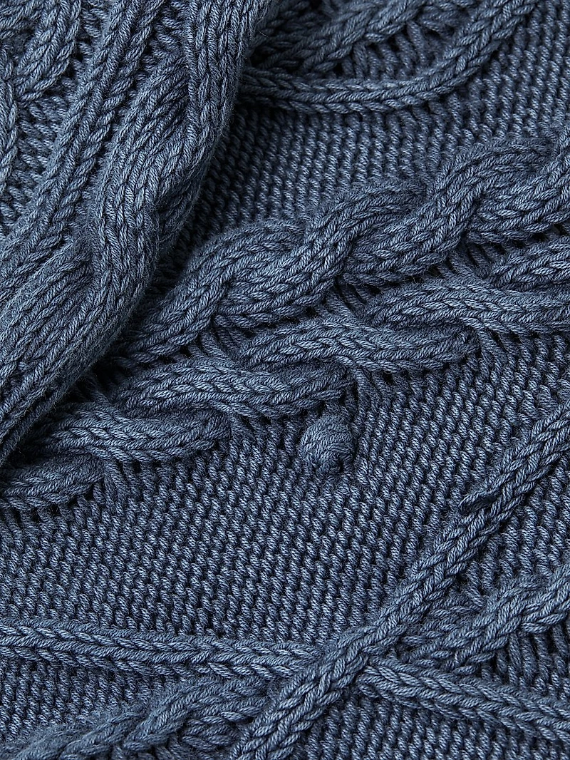 COLLECTION Cable-Knit Beach Sweater