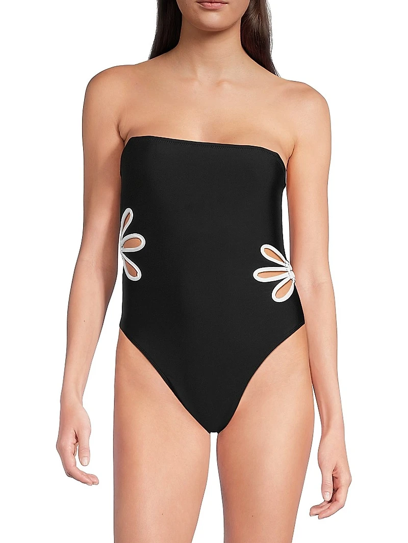Luca Cut-Out One-Piece Swimsuit