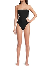 Luca Cut-Out One-Piece Swimsuit