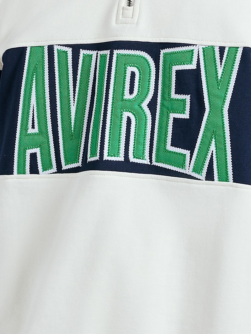 Logo-Embroidered Cotton Half-Zip Sweatshirt