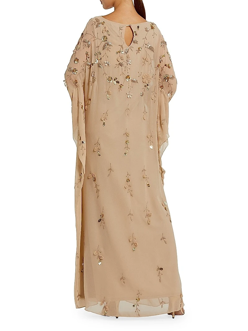 Embellished Trapeze Dress