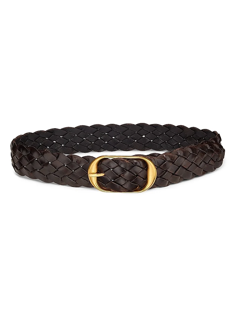 Nili Braided Leather Belt