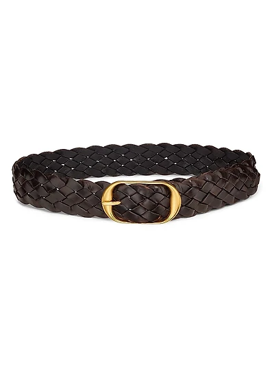 Nili Braided Leather Belt