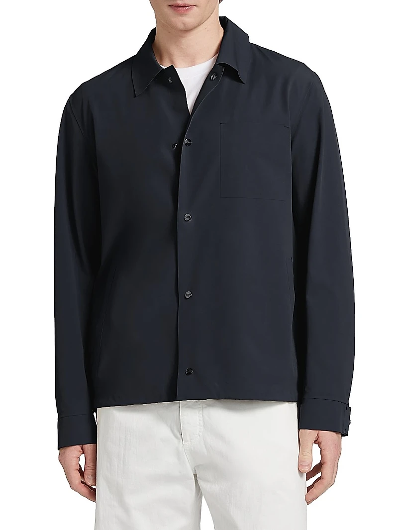 Lightweight Shirt Jacket