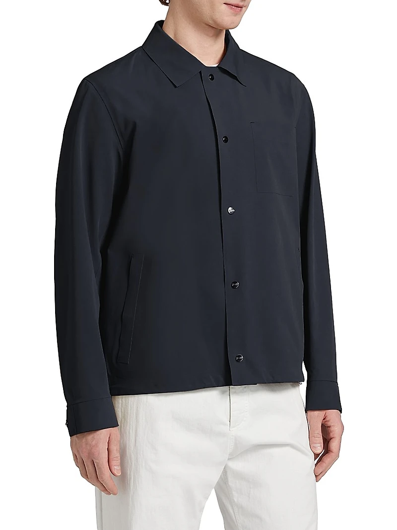 Lightweight Shirt Jacket