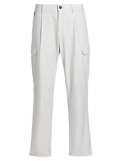 Pleated Cargo Pants