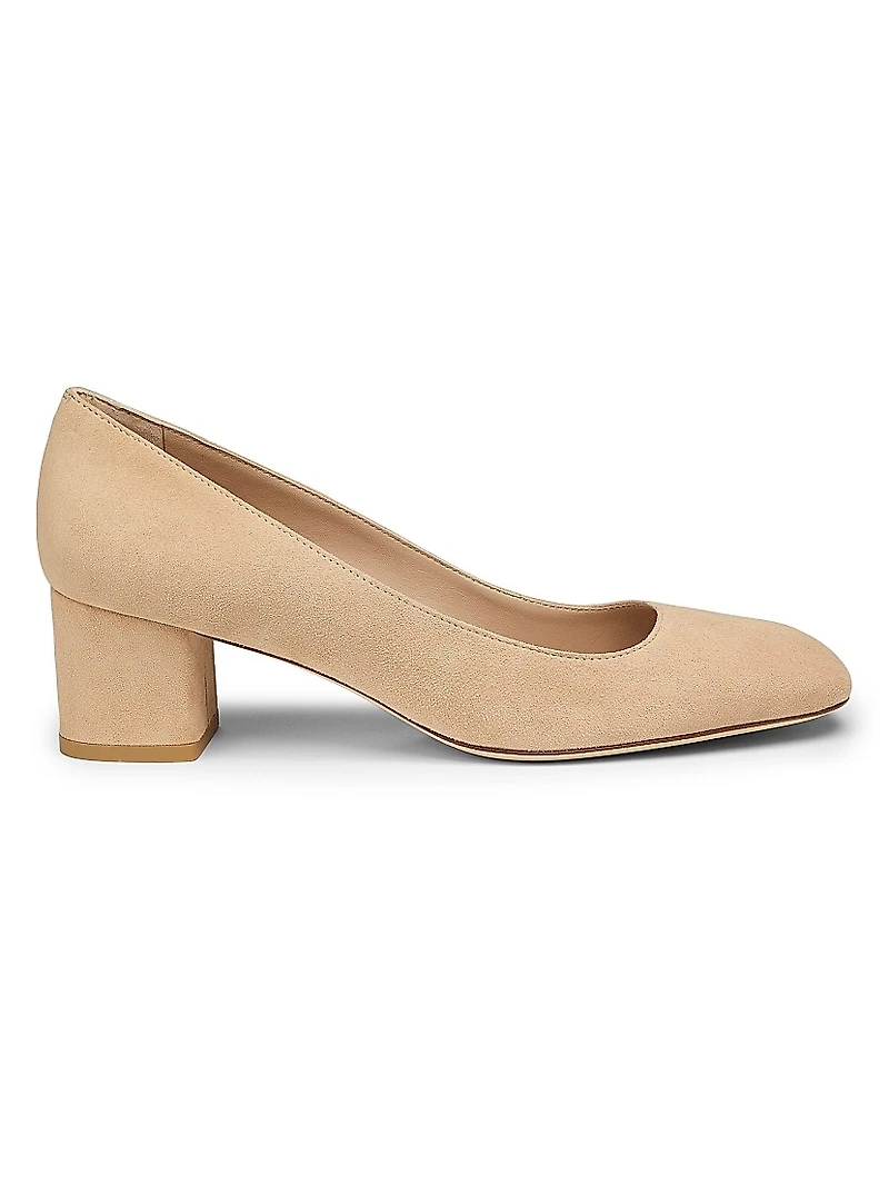 Maeve 50MM Suede Pumps