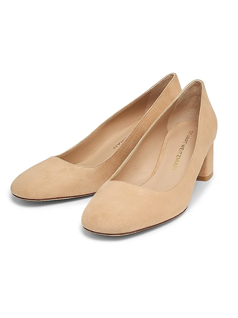 Maeve 50MM Suede Pumps