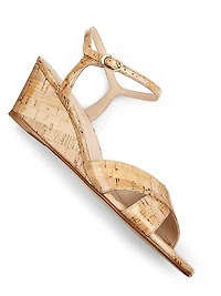 Dayna Cork Wedge Sandals