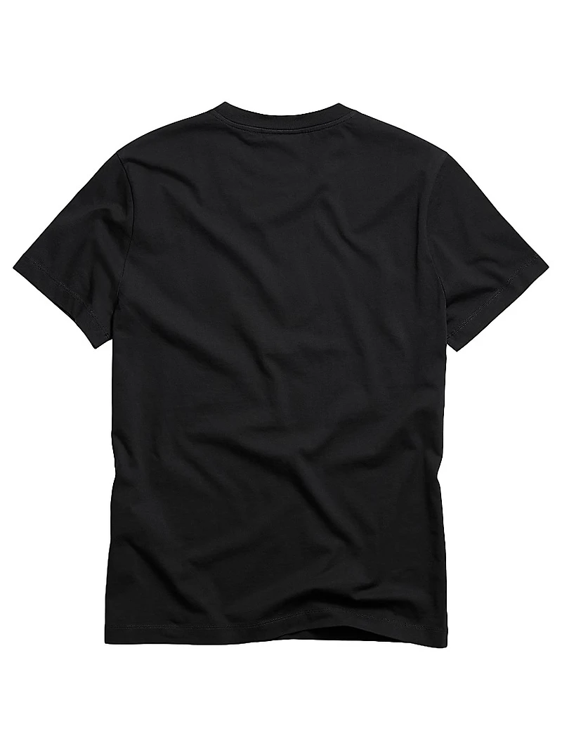 Emersen Embroidered Cotton T-Shirt