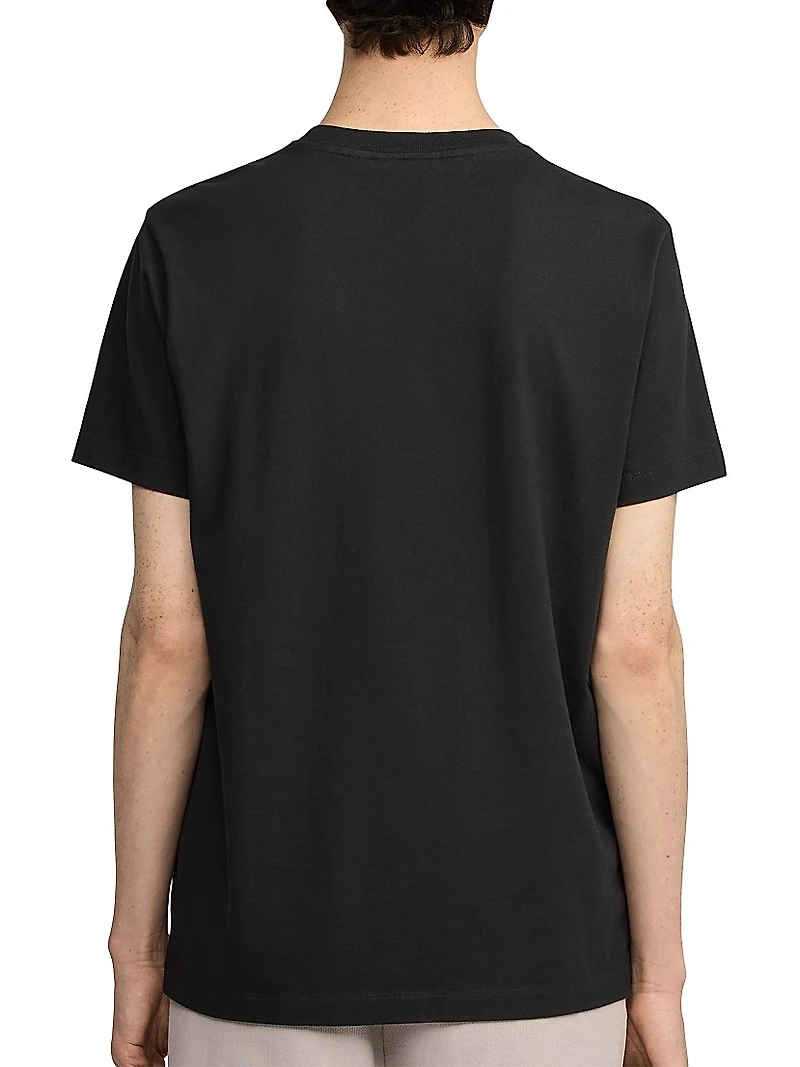 Emersen Embroidered Cotton T-Shirt