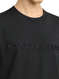 Emersen Embroidered Cotton T-Shirt