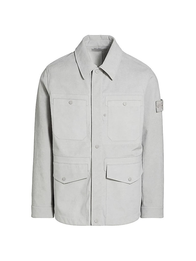 Ghost Monochrome Utility Jacket