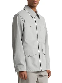Ghost Monochrome Utility Jacket