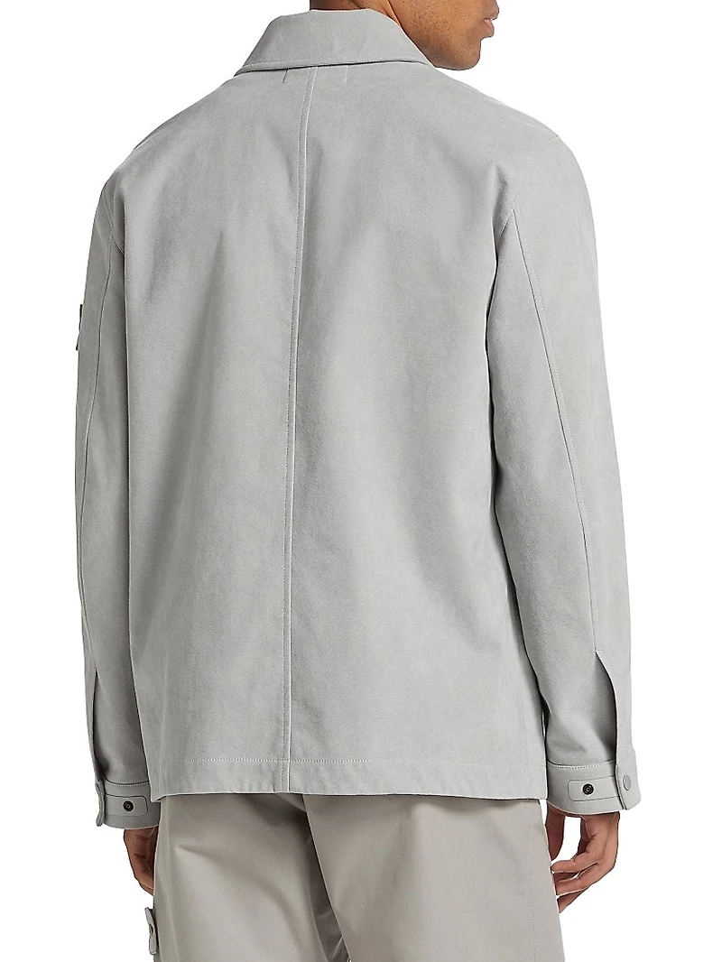 Ghost Monochrome Utility Jacket