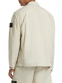 Stretch-Cotton Overshirt