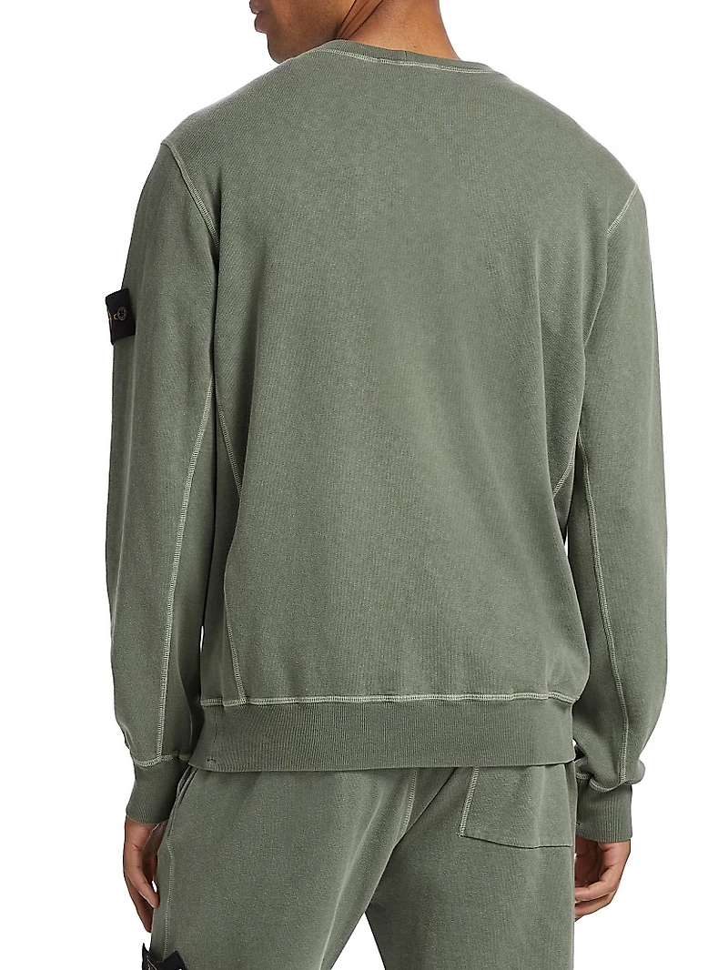 Malfile Fleece Crewneck Sweatshirt