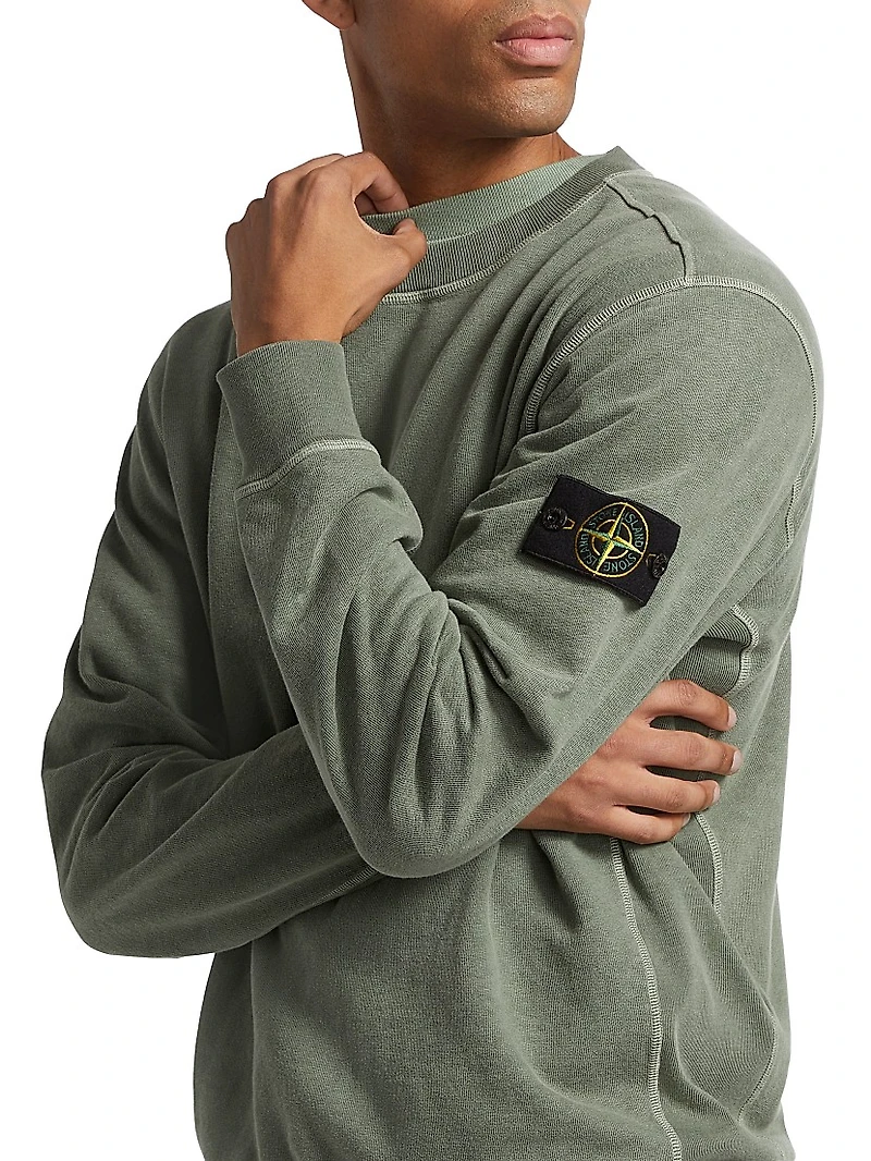 Malfile Fleece Crewneck Sweatshirt