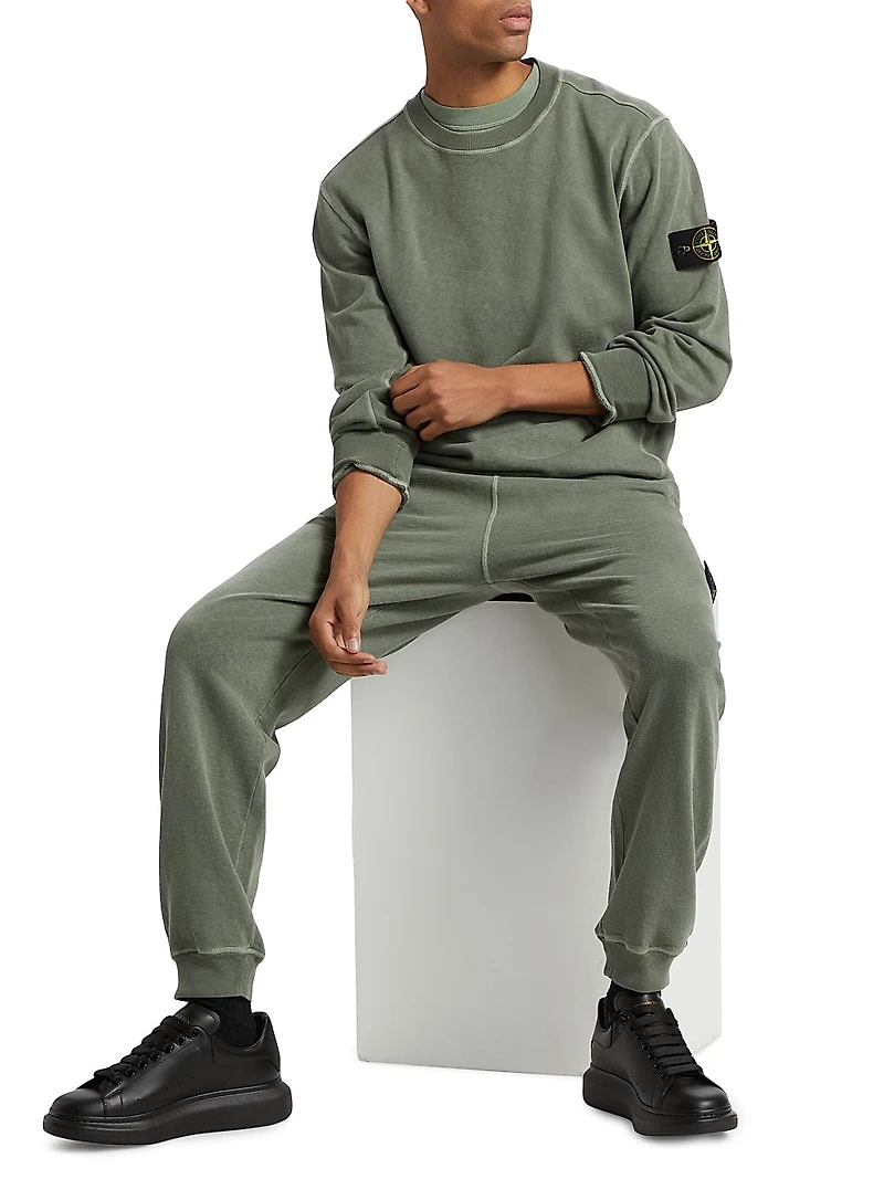 Malfile Fleece Crewneck Sweatshirt