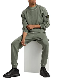 Malfile Fleece Crewneck Sweatshirt