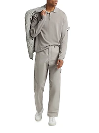 Ghost Long-Sleeve Polo Shirt