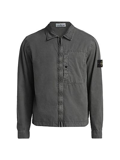 Cotton Canvas Overshirt