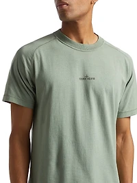 Institutional Print Garment-Dyed T-Shirt