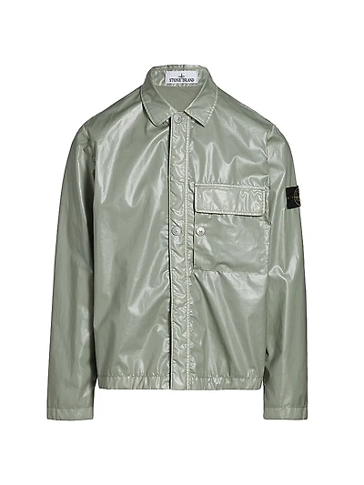 Mussola Gommata Cotton Overshirt