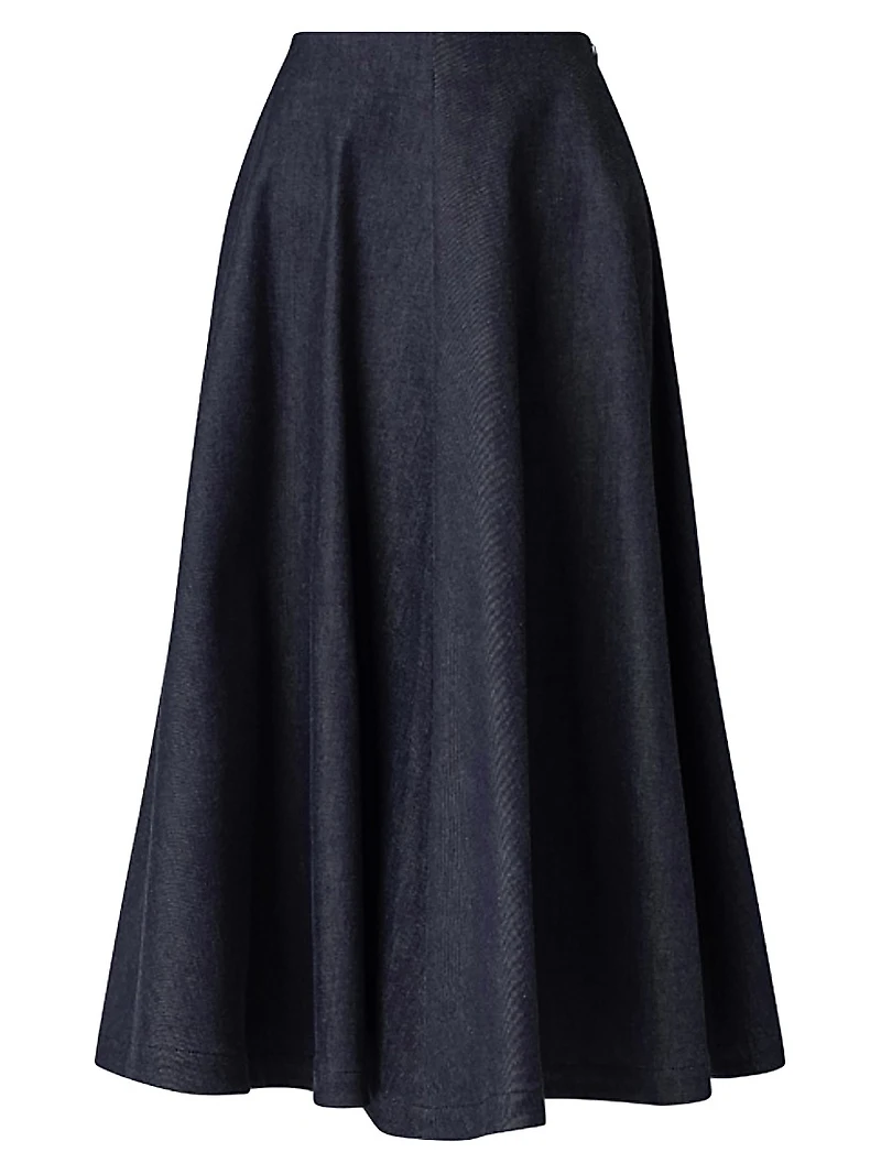 Varda A-Line Midi-Skirt