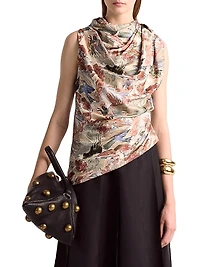 Sleary Cowl Neck Top