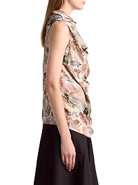 Sleary Cowl Neck Top