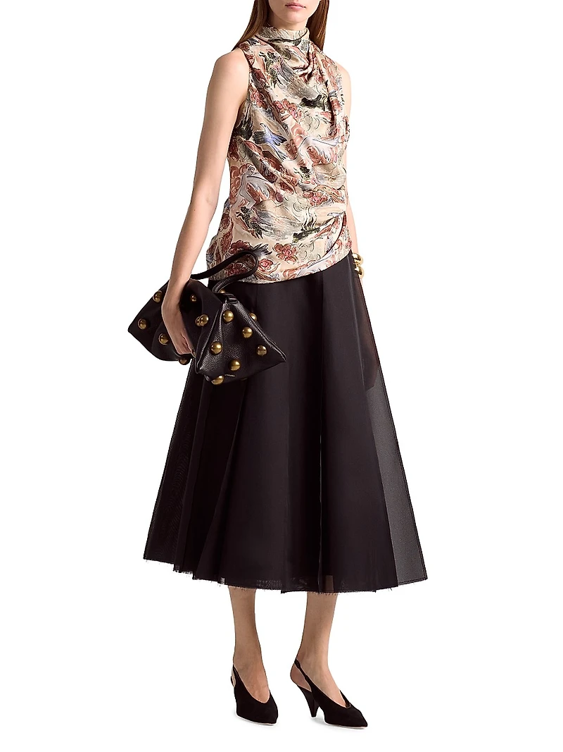 Sleary Cowl Neck Top