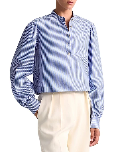 Margot Stripe Boxy Top