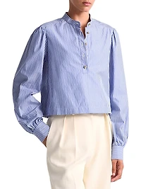 Margot Stripe Boxy Top