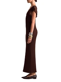 Trey Rib-Knit Maxi Dress