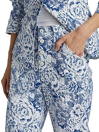 Sketchbook Floral Benji Pants