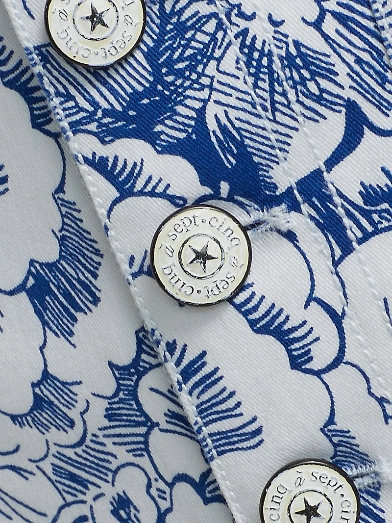 Sketchbook Floral Benji Pants