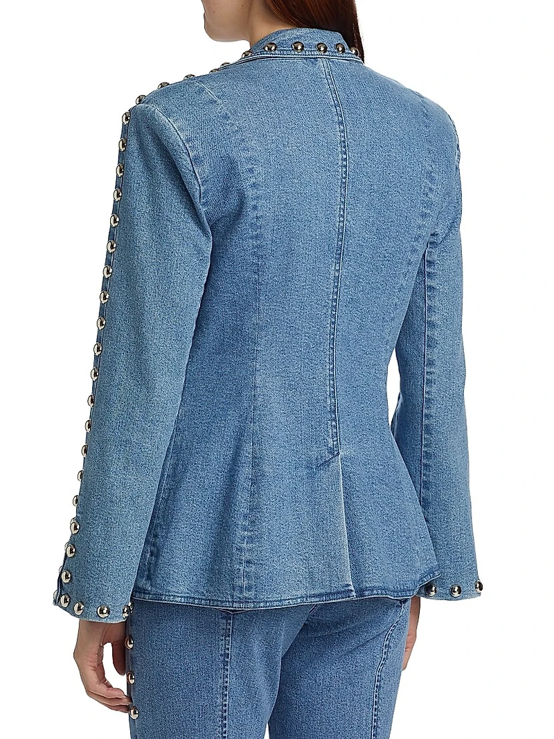 Milly Studded Denim Jacket