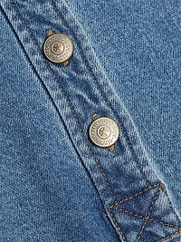 Nataly Denim Belted Minidress