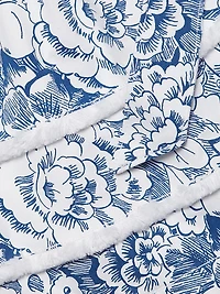 Mindie Sketchbook Floral Denim Minidress