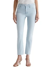 Farrah Boot-Cut Crop Jeans