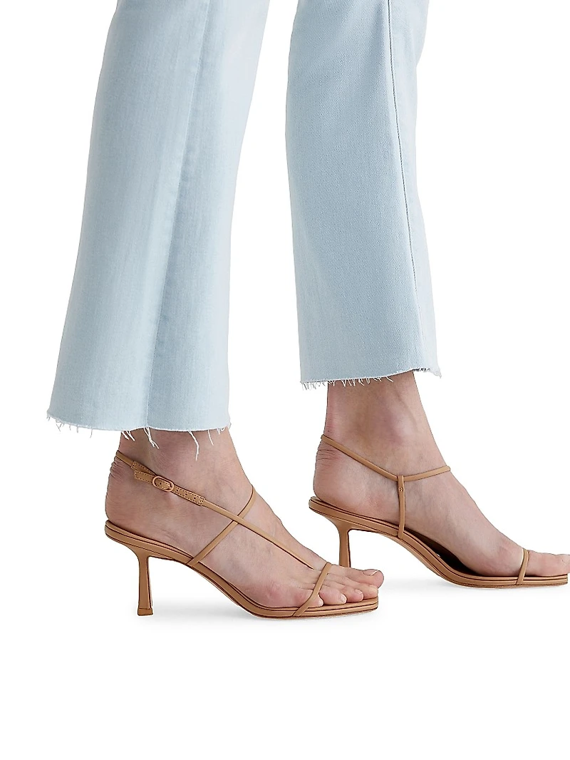 Farrah Boot-Cut Crop Jeans