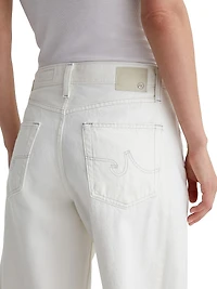 Hattie Low-Rise Denim Bermuda Shorts