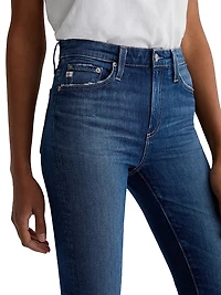 Farrah Boot-Cut Crop Jeans