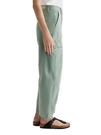Hazal Cotton Mid-Rise Straight-Leg Jeans